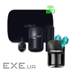 Комплект U-Prox MPX LE KF kit Black U-Prox + PIR Black (19374 + U-Prox PIR Black в подарок)