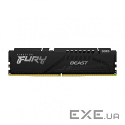 Kingston DRAM 16GB 5600MHz DDR5 CL40 DIMM FURY Beast Black 740617325713 EAN: 7406173 (KF556C40BB-16)