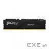 Kingston DRAM 16GB 5600MHz DDR5 CL40 DIMM FURY Beast Black 740617325713 EAN: 7406173 (KF556C40BB-16)