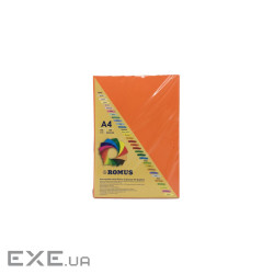 Папір Romus A4 160 г/м2 100sh Orange (R50201)