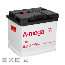 Акумулятор авто Мегатекс A-mega Ultra 6СТ-50-А3 (лев) ТХП 480 (33126)