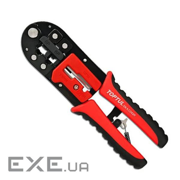 Інструмент Toptul для обжиму RJ11/RJ12/RJ45 (DKAC2420)