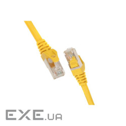 Патч-корд 2E Cat 6, S-FTP екран обплетена фольга, RJ45, 4Х 2 27AWG ,7/0.14 Cu, (2E-PC6SFTPCOP-100YLW)