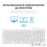 Клавіатура OfficePro SK985W Wireless/Bluetooth White