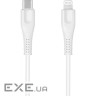 Дата кабель USB-C to Lightning 1.2m MFI White Canyon (CNS-MFIC4W)