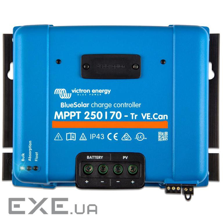 Контролер заряду Victron Energy BlueSolar MPPT 250/70-Tr VE.Can