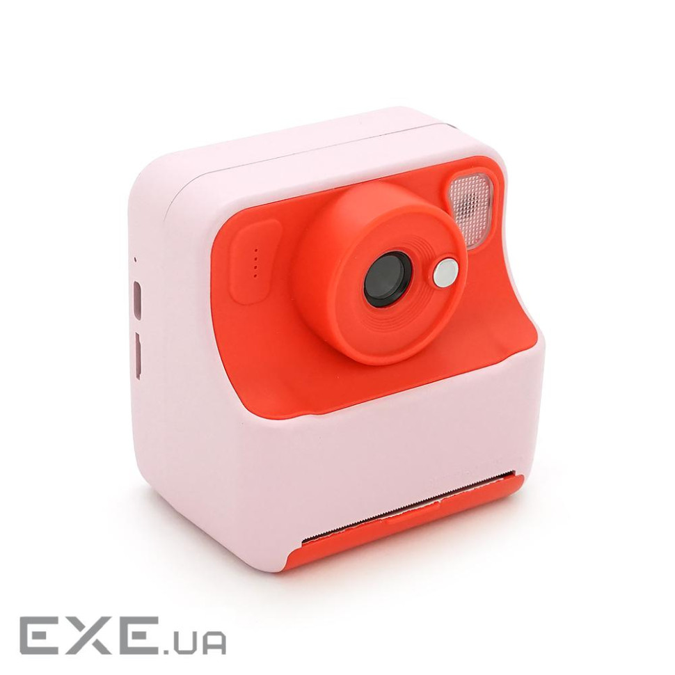 Дитячий фотоапарат Y708 з функцією миттєвого термодруку, екран IPS 2.4-дюйми, Type-C, (YT-Y708-Pink)
