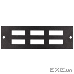 Лицьова панель 6SC Duplex для UA-FOBC-G, чорна (UA-FO6SCDB)