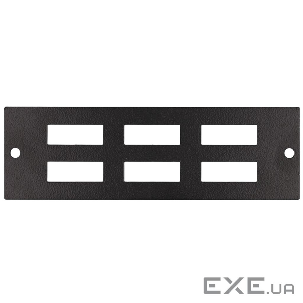 Лицьова панель 6SC Duplex для UA-FOBC-G, чорна (UA-FO6SCDB)