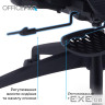 Офісне крісло OfficePro Skyline OC750-B-B-B