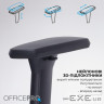 Офісне крісло OfficePro Skyline OC750-B-B-B