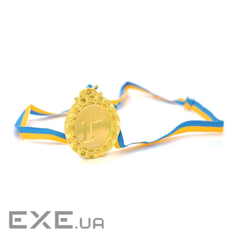 Медаль нагородна, 1 місце - "золото", діаметр 6,5 см (YT-M1G-65) VOLTRONIC
