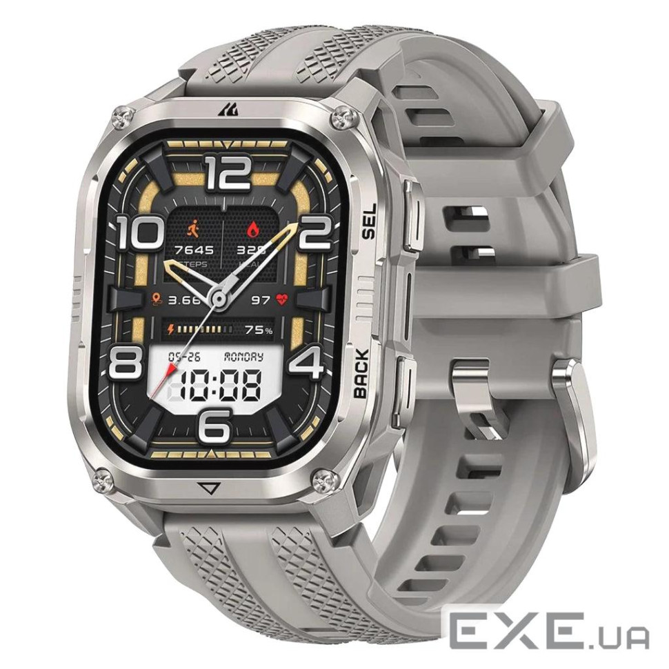 Смарт-годинник KOSPET PULSE 2 SILVER (6978602500683)