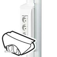 Набір з 2 торцеві заглушок Legrand збірних коробок колон, DLP (030714)