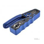 Обтискний інструмент для роз'ємів RJ45 (8P8C/RJ-45) з проходом жил (UA-3070)