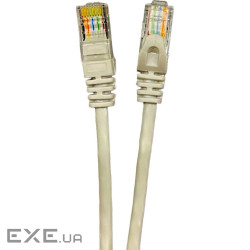 Патч-корд 0.25м UTP cat.6, CCA,24AWG, gray GEAR (GPC-UTPC6CCARJ45-0.25G)
