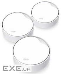 Wi-Fi Mesh система TP-LINK Deco X50-PoE 3-pack (DECO-X50-POE-3-PACK)