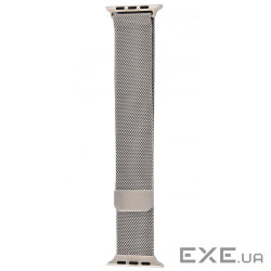 Ремінець Apple Watch Milanese Loop 42/44/45/49 mm silver (7771 silver)