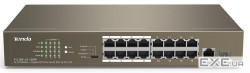 Комутатор мережевий Tenda TEF1118P-16-150W