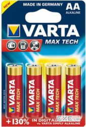 Батарейка Varta AA Longlife Max Power лужна * 4 (04706101404)