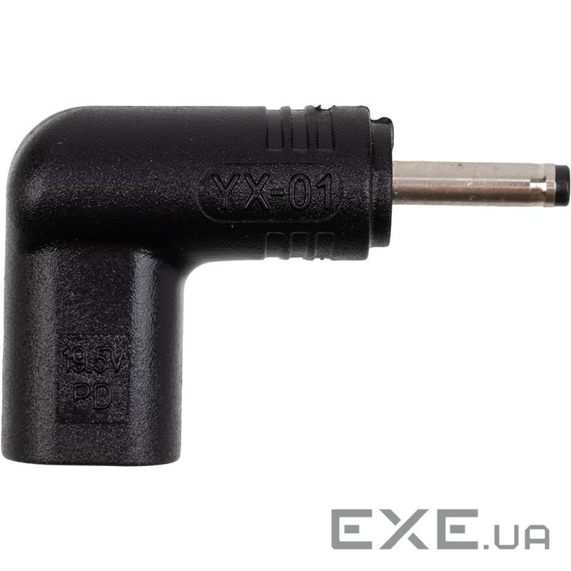 Адаптер PowerPlant USB Type-C на DC 3.0x1.1 мм (CC360604)