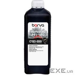 Чорнило Barva Canon PFI-120/710 1л BK pigmented (C120-899)