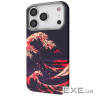 Чехол Gleam Case with Magnetic Ring iPhone 17 Pro Max crimson storm (65183 crimson storm)