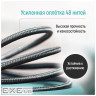 Дата кабель USB 2.0 AM to Lightning 2.0m 3A zinc alloy braided black ColorWay (CW-CBUL099-BK)