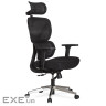 Офісне крісло Mealux D1 Air Fabric Black (HF-D1 F/B)