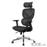 Офісне крісло Mealux D1 Air Fabric Black (HF-D1 F/B)