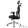 Офісне крісло Mealux D1 Air Fabric Black (HF-D1 F/B)