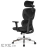Офісне крісло Mealux D1 Air Fabric Black (HF-D1 F/B)
