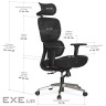 Офісне крісло Mealux D1 Air Fabric Black (HF-D1 F/B)