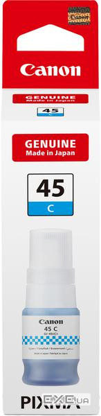 Чорнило синє для GX2040 3K CANON GI-45 C (6285C001AA) GX2040 3K CANON GI-45 C (6285C001AA)
