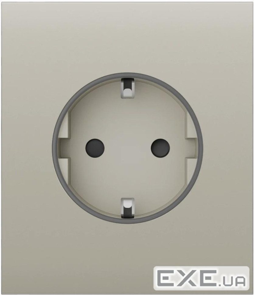 Центральна панель для вбудованої розетки Ajax CenterCover (basic) Ivory (СenterCover (basic) Ivory)