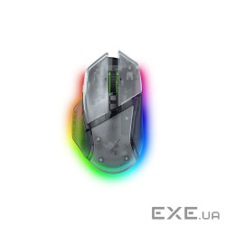 Миша Razer Basilisk V3 Pro 35K, RGB, USB-A/WL/BT, Phantom White Ed. (RZ01-05240400-R3G1)