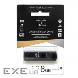 Флеш-накопичувач USB3.0 128GB T&G 121 Vega Series Black (TG121-128GB3BK)