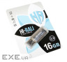 Флеш-накопичувач USB3.0 16GB Hi-Rali Rocket Series Silver (HI-16GB3VCSL)