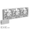 Вентилятор APNX FP1-120 ARGB White - 3 Pack (APF3-PF11257.21), 120х120х30 мм, 4pin PWM + 3pin ARGB