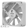 Вентилятор APNX FP1-120 ARGB White - 3 Pack (APF3-PF11257.21), 120х120х30 мм, 4pin PWM + 3pin ARGB