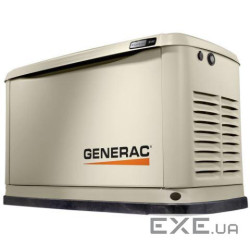 Газовий генератор GENERAC 7232, однофазний, 220В, 50Hz, 8кВт, електростартер, повітрян (GENERAC7232)