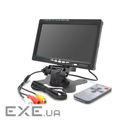 Монітор для відеоспостереження TFT 7 ", AV, 1024 * 600ips, 12V, BOX (03940) TFT 7 ", AV, 1024 * 600ips, 12V, BOX (03940)