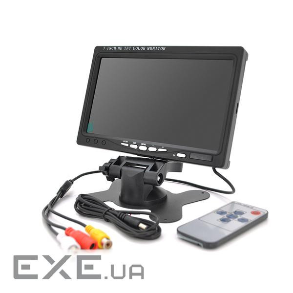 Монітор для відеоспостереження TFT 7 ", AV, 1024 * 600ips, 12V, BOX (03940) TFT 7 ", AV, 1024 * 600ips, 12V, BOX (03940)