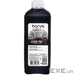 Чорнило Barva Epson 105 1л, Pigm.black (E105-791)