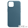 Чохол до мобільного телефона Armorstandart FAKE Leather Case Apple iPhone 15 Sea Blue (ARM76292)