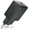 Зарядний пристрій Acefast A104 USB-C PD25W GaN Black (6974316283355)