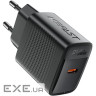 Зарядний пристрій Acefast A104 USB-C PD25W GaN Black (6974316283355)