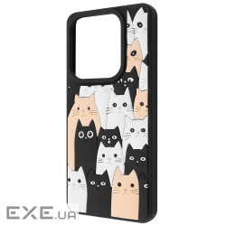 Чехол WAVE Doodle Case Xiaomi Redmi Note 14 5G cats (63515 cats)