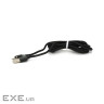 Дата кабель USB 2.0 to Lightning 2.0m 2A magnetic nylon black PiPo (18166)