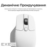 Миша Keychron M6S Wireless/Bluetooth/USB White PAW3311 (M6S-B72)